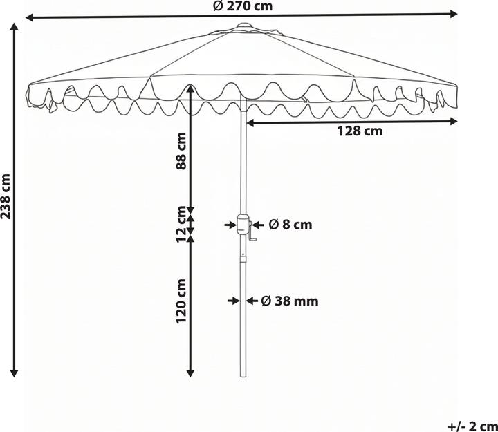 Actual product image Beliani Isolotto (2.70 m)