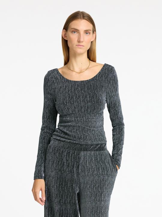 Immagine prodotto Selected Top glitterato con maniche lunghe (M)