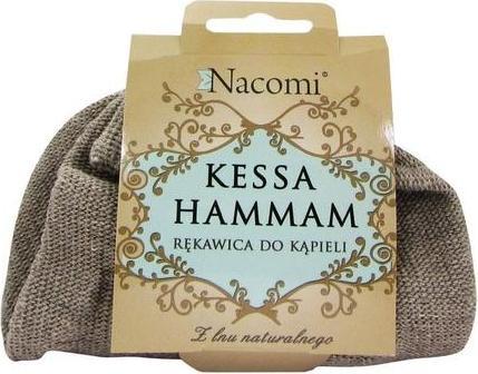 Actual product image Nacomi Kessa Hammam Bath Glove From Natural Flax