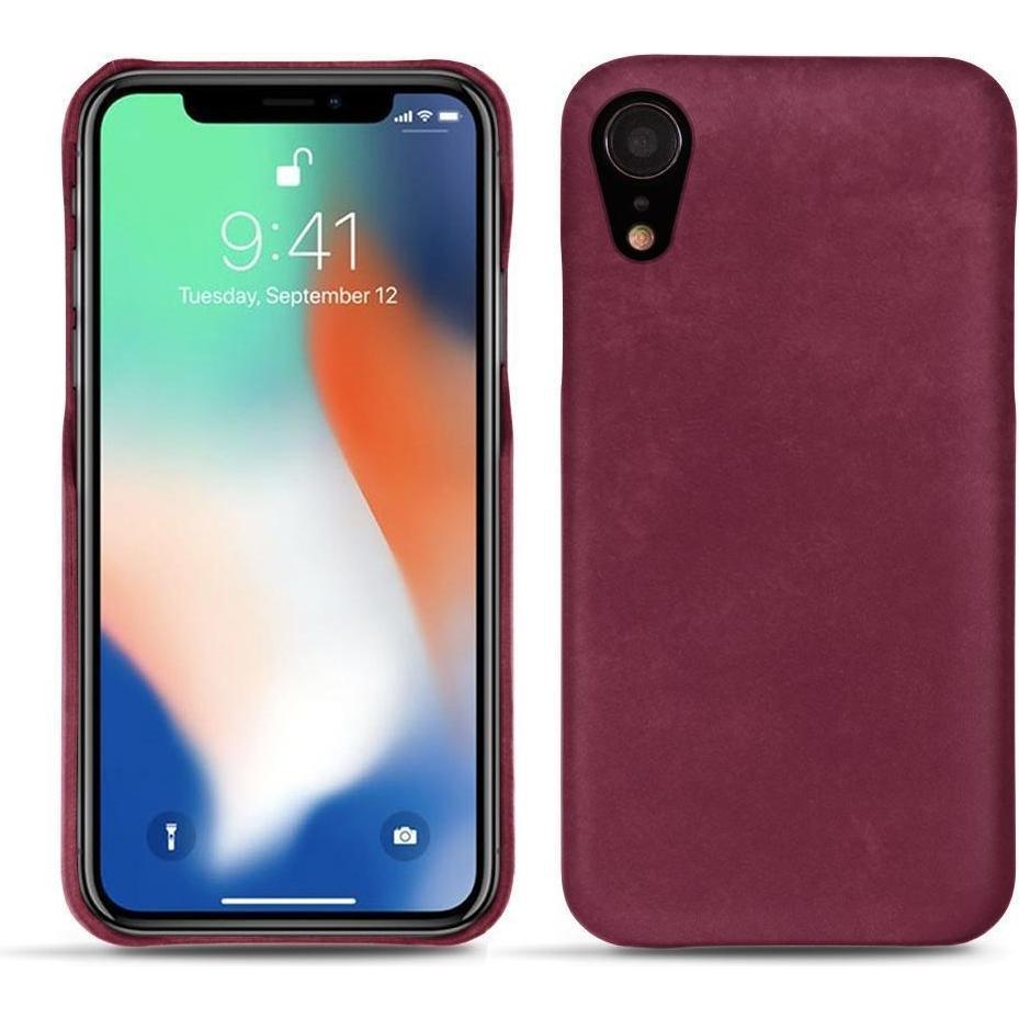 Thumbnail - Noreve Lederschutzhülle (Apple iPhone XR), Smartphone Hülle, Violett