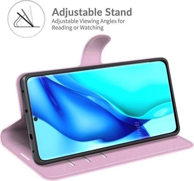 Produktbild MU Classic Litchi Leder Bookcover Series (Huawei P50 Pro)