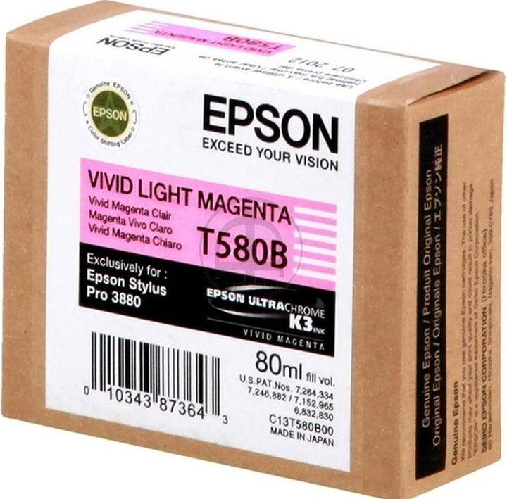 Actual product image Epson T580b (LM)