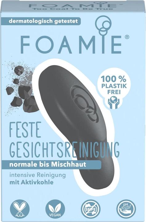 Image du produit Foamie Nettoyage solide du visage Too Coral To Be True (Lingettes nettoyantes pour le visage, 60 ml)
