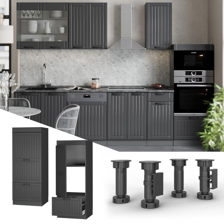 Produktbild Vicco Mikrowellenschrank Fame-Line (60 x 58.10 x 153.60 cm)