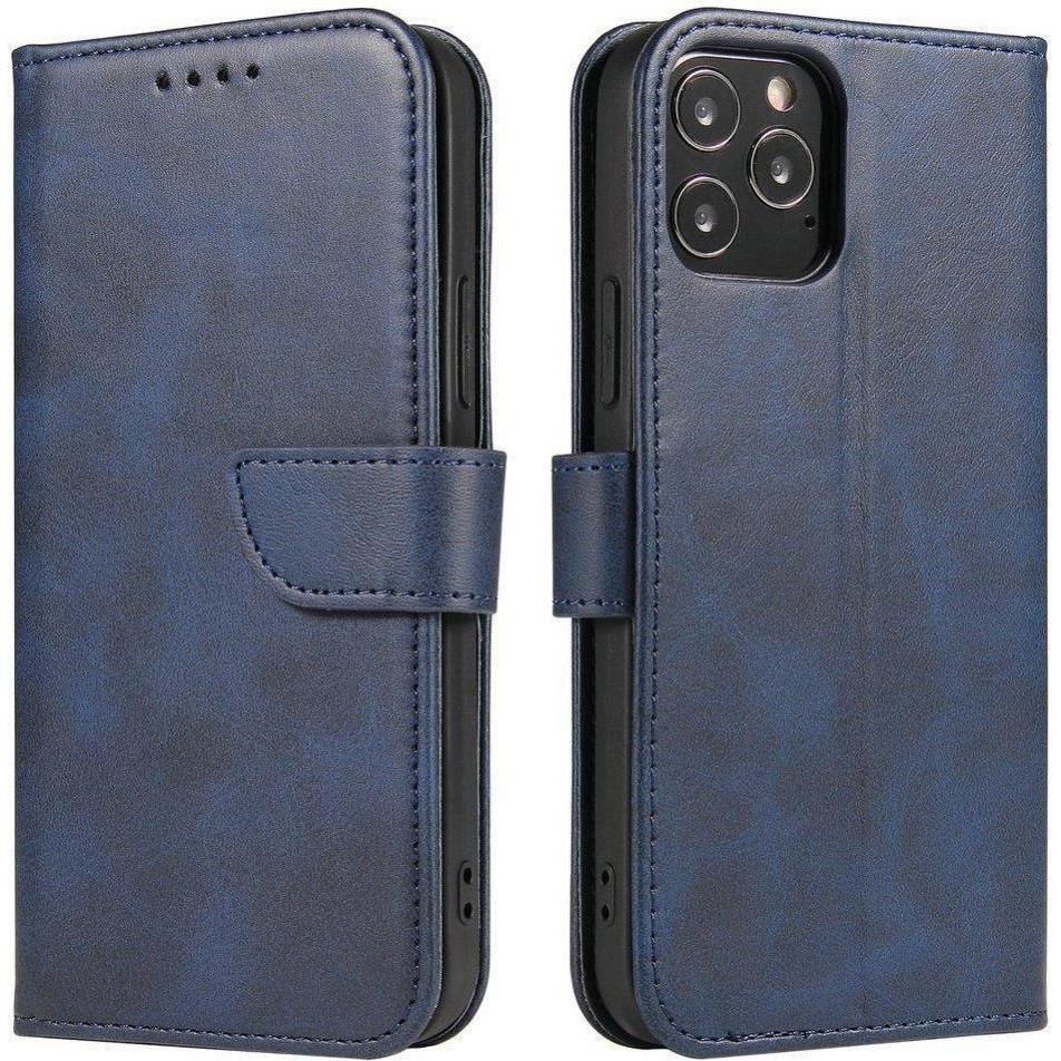 Thumbnail - Hurtel Magnet Case elegant case cover with a flap and stand function for Samsung Galaxy A03s (166.5) blue (Samsung Galax...