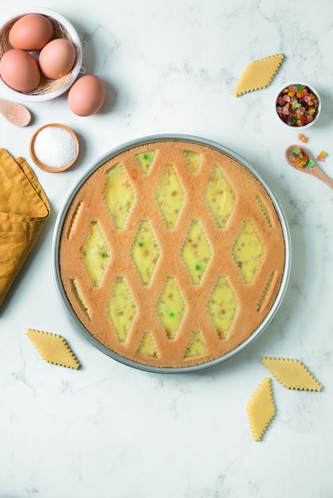 Actual product image Decora Emporte-pièce décoratif pour tartes/gâteaux de lin Traditional ø 30 cm