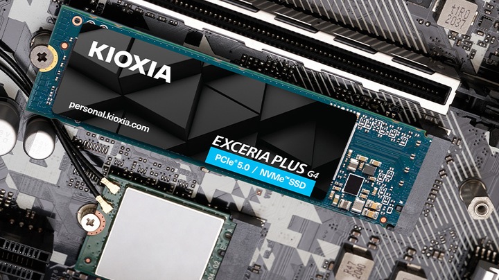 Actual product image Kioxia Exceria Plus G4 (1000 GB, M.2 2280)