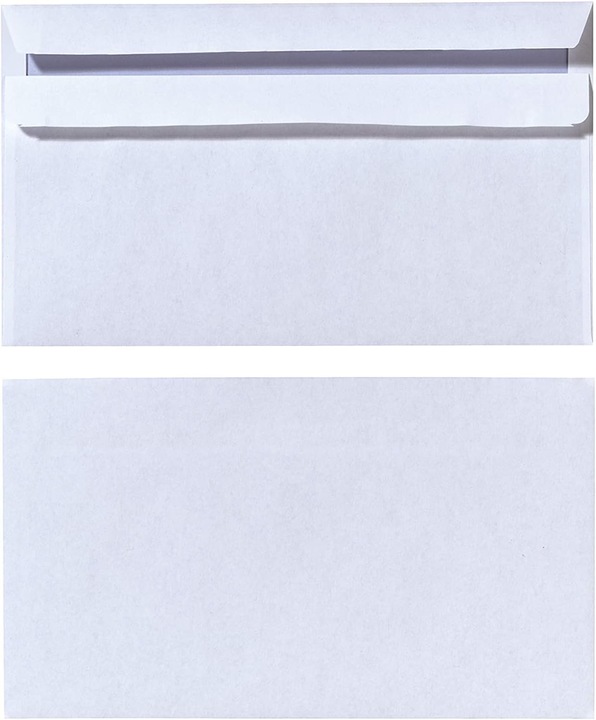 Produktbild Herlitz Selbstklebende Briefumschläge ohne Fenster (DIN lang (11 x 22 cm), 300 x)