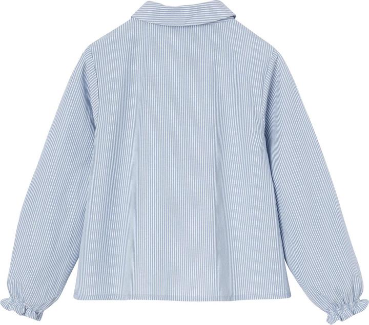 Immagine prodotto Vertbaudet Weit geschnittene Mädchen Bluse aus Baumwollstoff (110)
