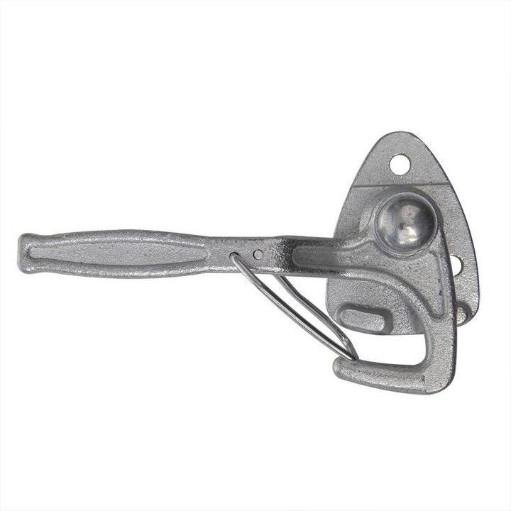 Actual product image ProPlus Tail lift hook no.0 left with drop-in eyelet in blister pack