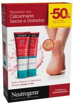 Produktbild Neutrogena Cracked Heel Foot Cream 2x50ml Special Price (Fussdeodorant & -puder)