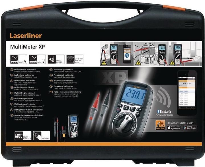 Produktbild Laserliner MultiMeter XP (CAT III 1000V, CAT IV 600V, Hand-Multimeter)