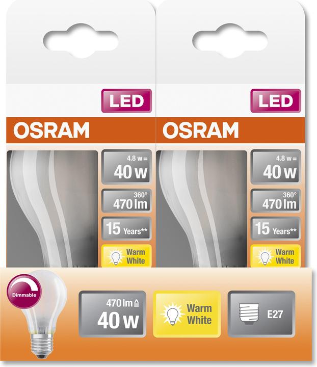 Image du produit Osram Superstar A (E27, 5 W, 470 lm, 1 x, F)