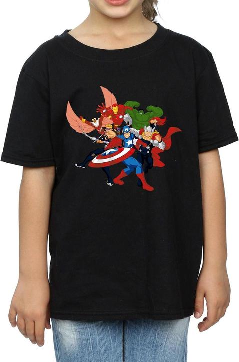 Produktbild Avengers Assemble Comic Team TShirt Mädchen (152, 158)