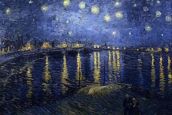 Produktbild Figured'Art Van Gogh Sternennacht über der Rhone