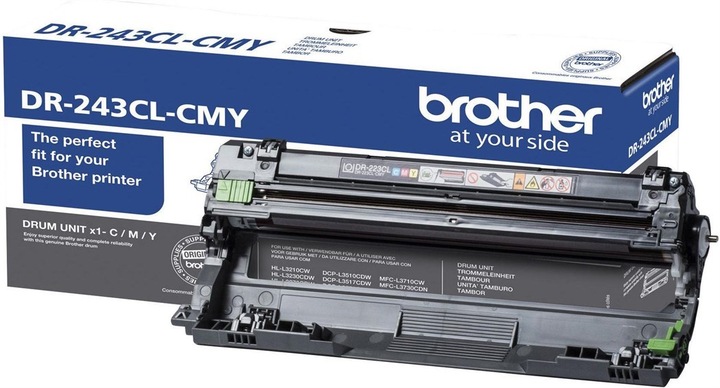 Actual product image Brother DR-243CL (M, C, Y, FC)