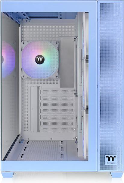Actual product image Thermaltake View 380 TG ARGB Hydrangea Blue (ATX, mATX, Mini-ITX)