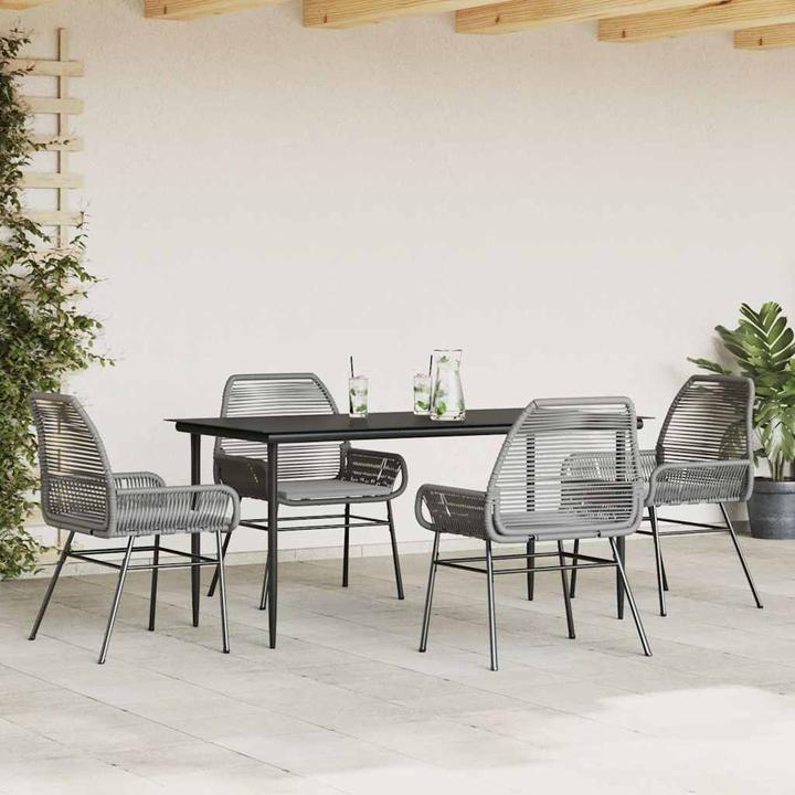 Actual product image vidaXL Garten Essgruppe (160 x 80 x 74 cm)