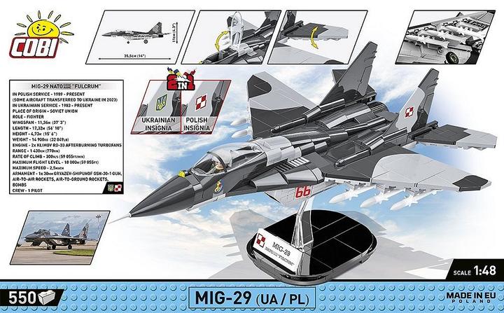 Actual product image Cobi Armed Force MiG-29
