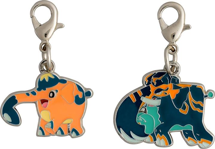 Actual product image Pokémon Pokemon Center - Cufant, Copperajah key ring - 2 pieces