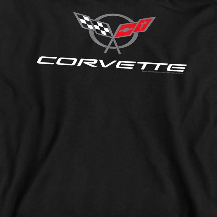 Immagine prodotto Corvette Modern Felpa Emblema Adulto Unisex (S)