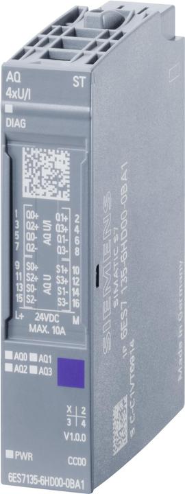 Image du produit Siemens ET200SP Module périphérique, 4 AO