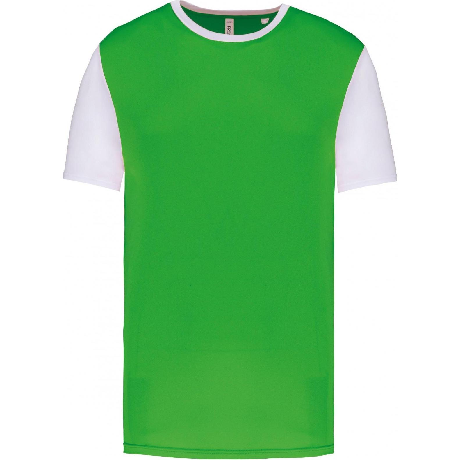 Proact, Herren, Sportshirt, Zweifarbiges Trikot (XL), Weiss, Grün, XL
