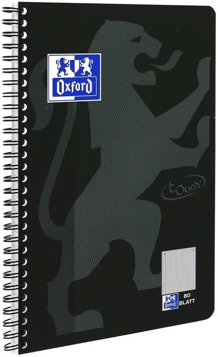 Actual product image Oxford College notebook (B5, Checked, Hardcover)