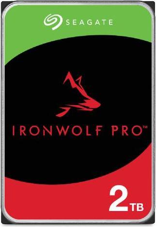 Actual product image Seagate IronWolf Pro ST2000NT001 - Harddisk - 2 TB - intern - 3.5" - SATA 6Gb/s - 7200 rpm - buf... (2 TB, 3.5")