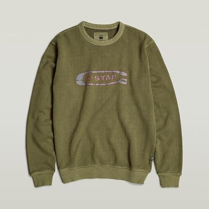 Image du produit G-Star Sweater détruit logo G lavé (XL)