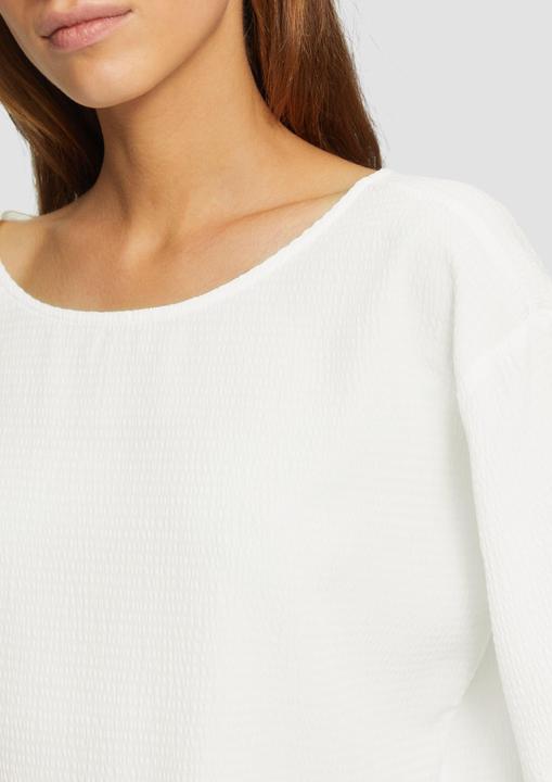 Actual product image S.Oliver Bluse Strukturierte Bluse mit überschnittenen Schultern (46)