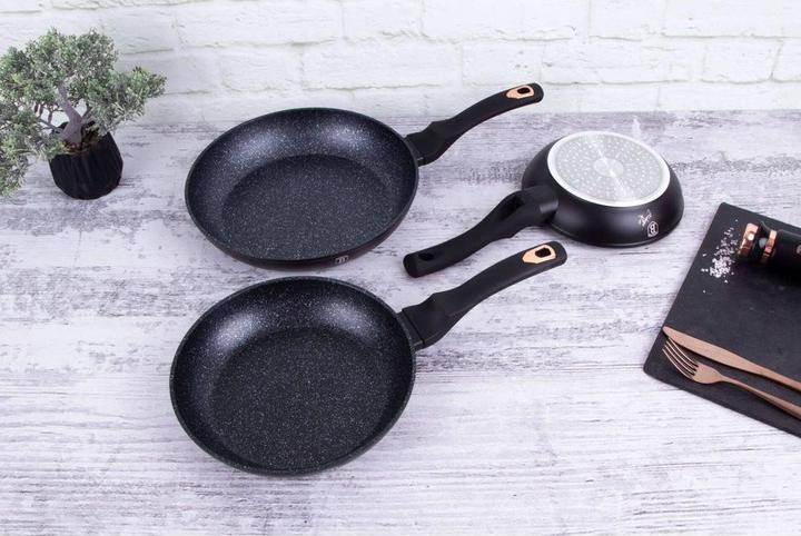 Image du produit BerlingerHaus Ensemble de poêles à frire (20 cm, Ensemble de casseroles et de poêles de cuisson, Aluminium)