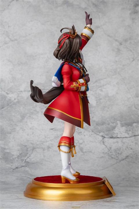 Actual product image Cygames Uma Musume Pretty Dirby PVC Statue 1/7 Kitasan Black Fluttering Fulfillment Ver. 28 cm