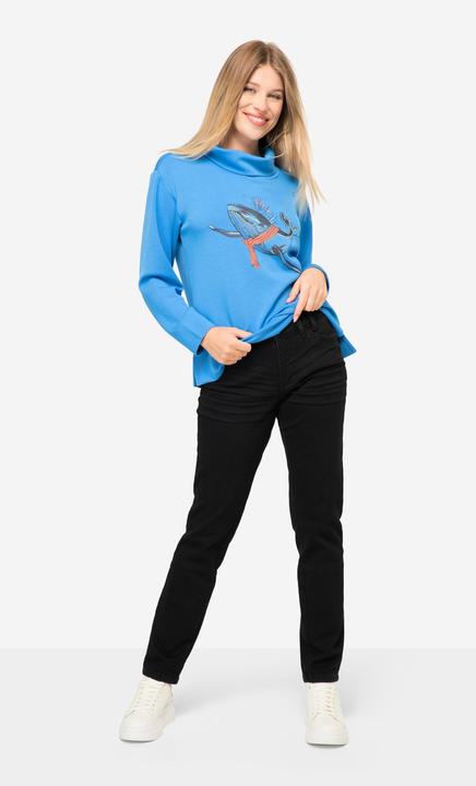 Produktbild Laurasøn Winter-Jeans, Straight Fit, 5-Pocket, mit recyceltem Polyester (44)