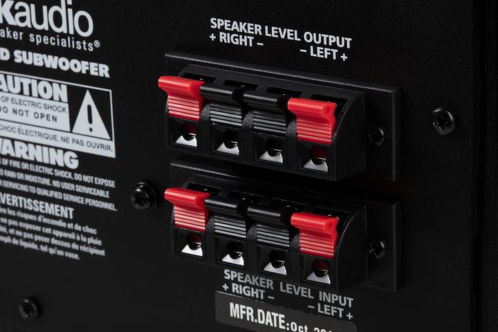 Actual product image Polk PSW10 - Monitor - Subwoofer - 50 Watt - 254 mm (10") (1 pcs., 50 W)