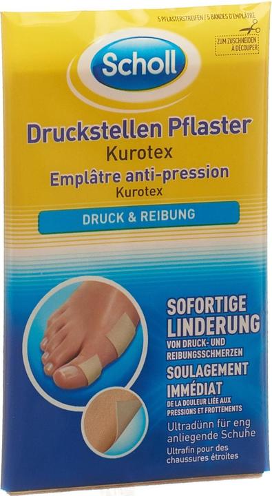 Produktbild Scholl Kurotex Druckstellenpflaster (5 x)