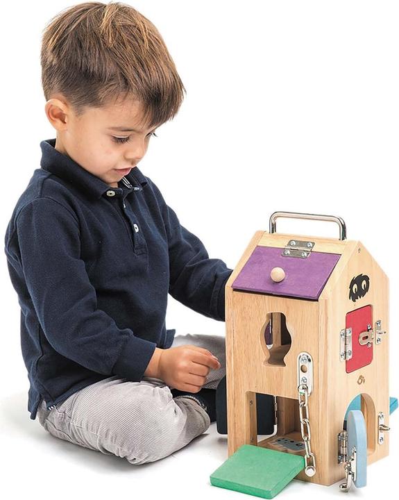 Produktbild Tender Leaf Toys Aktivitätshaus Monster (Deutsch, Französisch, Italienisch, Englisch)