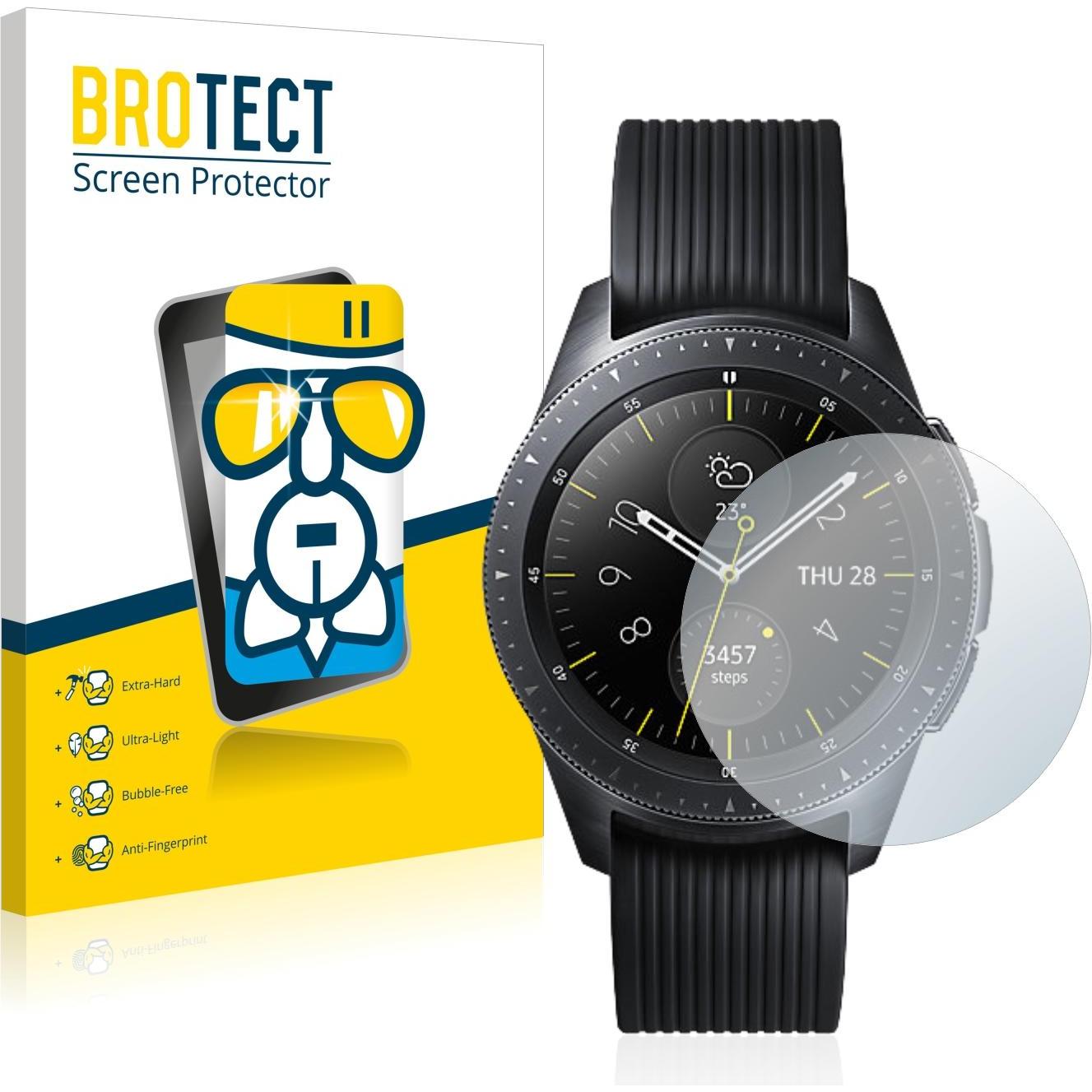 BROTECT AirGlass Panzerglasfolie, Smartwatch Schutzfolie, Transparent