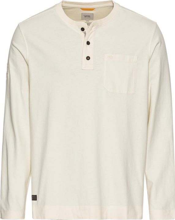 Actual product image Camel Active Long sleeve henley made from organic cotton (XL)