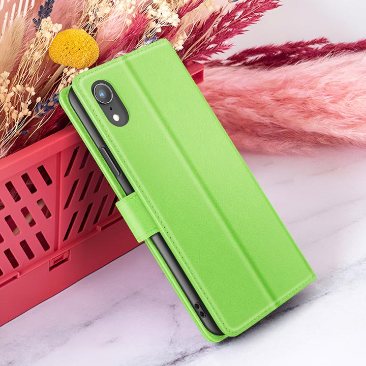 Image du produit Zanaé Étui porte-monnaie iPhone XR avec support (Apple iPhone XR)
