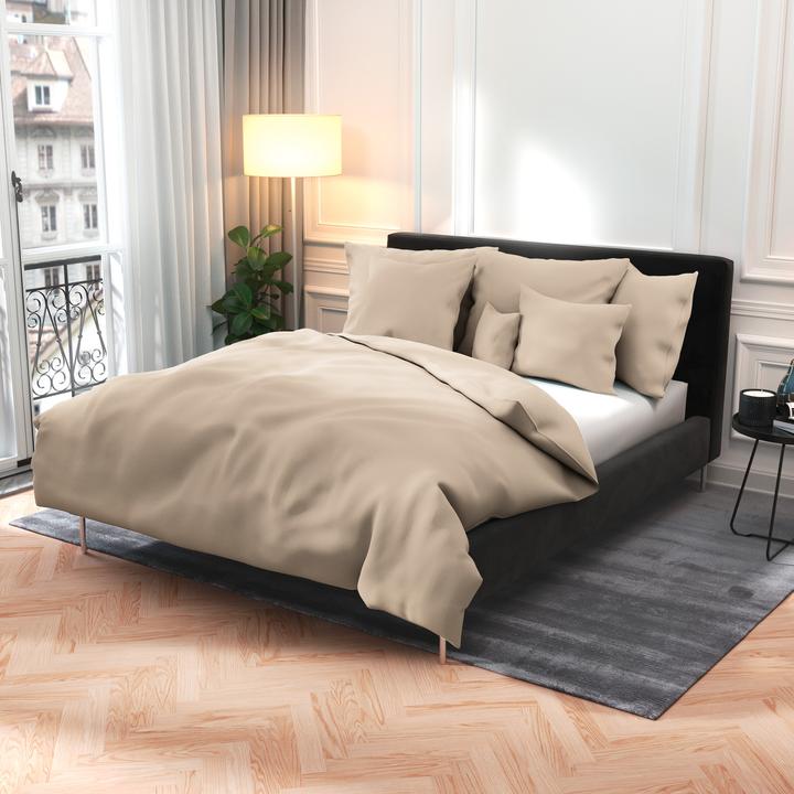 Image du produit Lotus Bettwaren Satin uni (Taie d'oreiller, 65 x 100 cm)