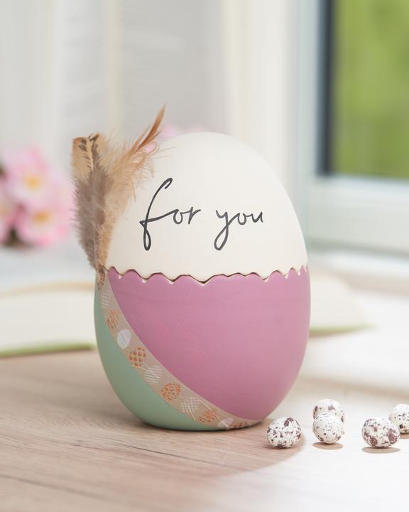 Image du produit VBS OEuf en céramique (2 x, Ø 11 x 15 cm)