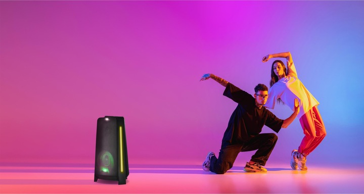 Immagine prodotto Medion MD 43552 Altoparlante Party nero (4 h, Corrente elettrica, Batteria ricaricabile)
