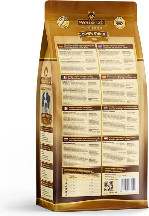 Actual product image Wolfsblut Down Under (Adult, 1 pcs., 2000 g)