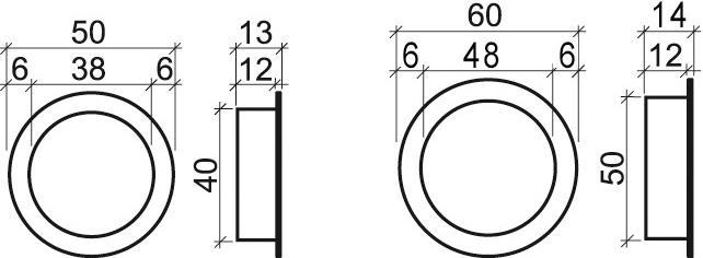 Produktbild Werkstarck Muschelgriffe