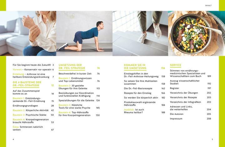 Actual product image Arthrose endlich heilen (German, Wolfgang Féile, Tobias Homburg, 2024)