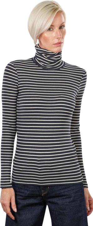 Produktbild Marc O'Polo Long Sleeve T-Shirt Turtle Neck Multi/Deep Blue (M)