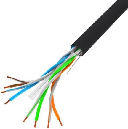 Produktbild Lanberg LAN-KABEL UTP 1GB/S 305M CCA-DRAHT SCHWARZ (U/UTP, CAT6, 305 m)
