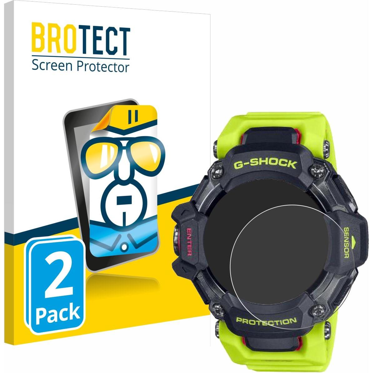 BROTECT Schutzfolie Displayschutz Klar, Smartwatch Schutzfolie, Transparent