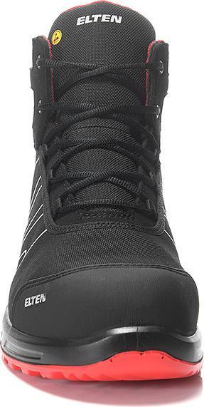 Actual product image GCS Boots ELTEN ENNO XXT Pro Mid ESD S3S, black/red 44 (44)